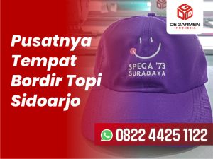 Read more about the article 0822.4425.1122 Pusat Tempat Bordir Topi Sidoarjo Murah