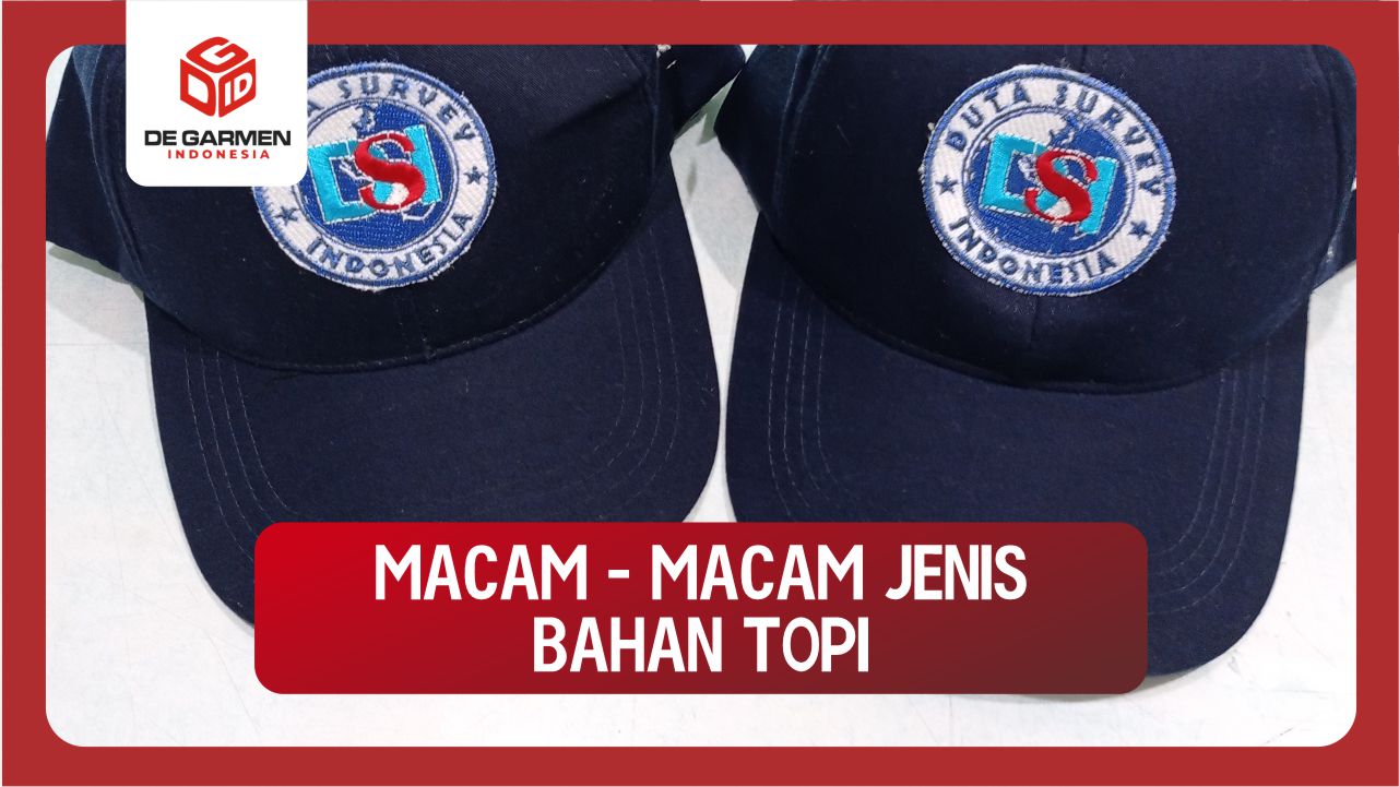 jenis bahan topi