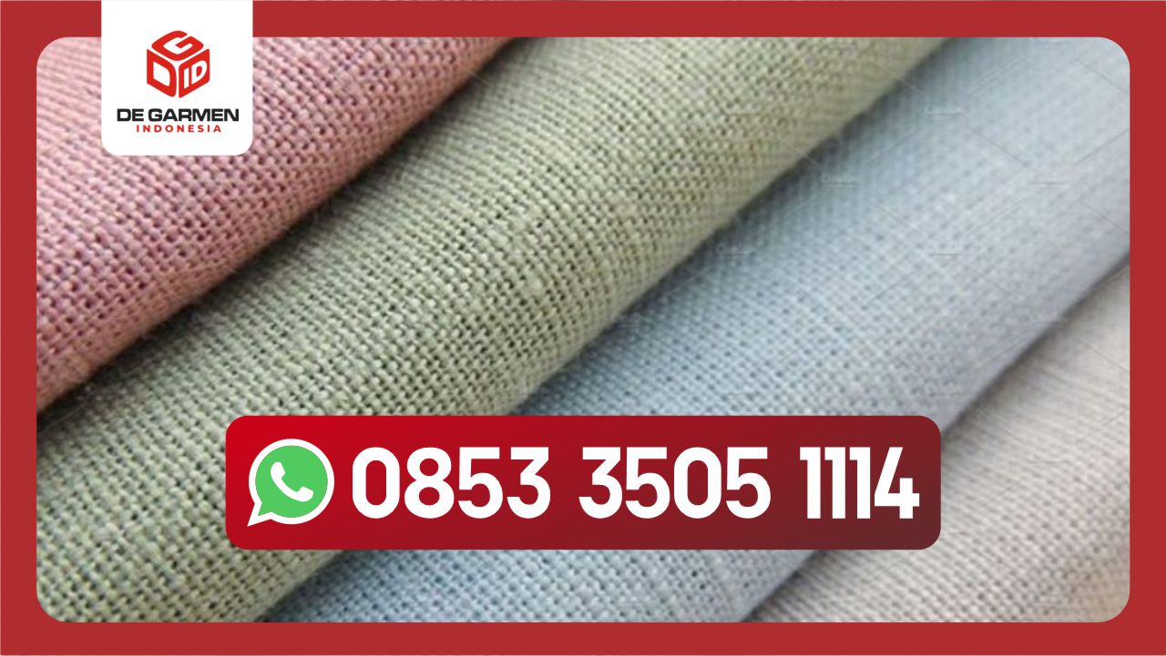 bahan kain linen