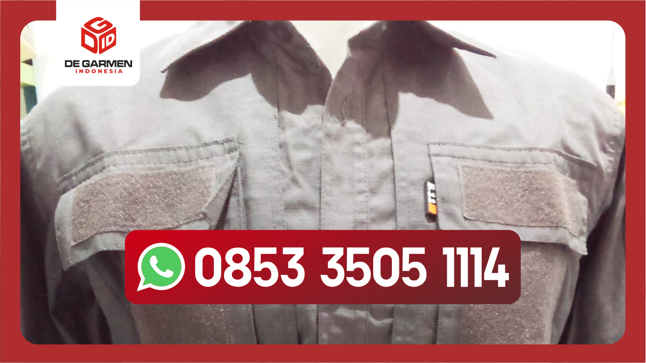 kemeja bordir custom