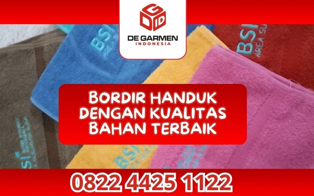 bordir handuk
