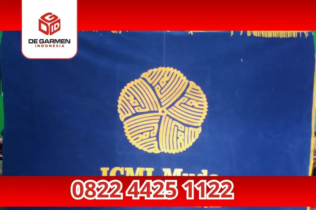 Jenis Bendera Bordir yang Bisa Dipesan di Degarmen Indonesia