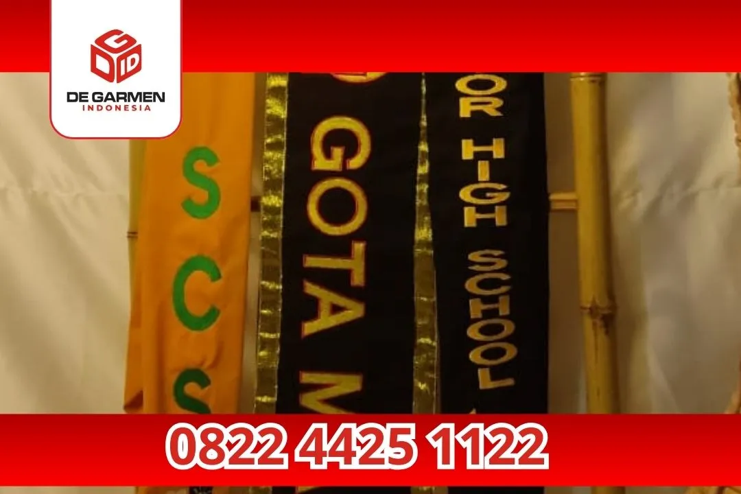 Jenis-Jenis Selempang Bordir