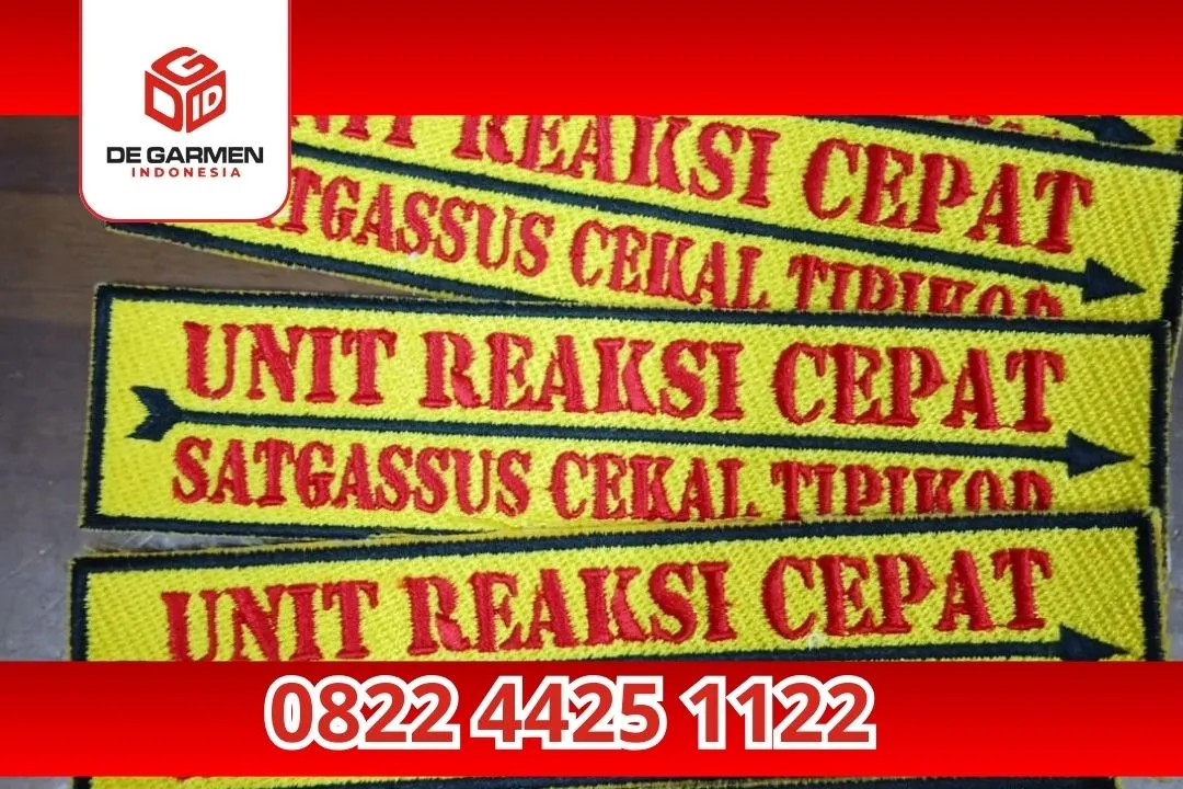 Langkah-langkah Membuat Bordir Logo Custom