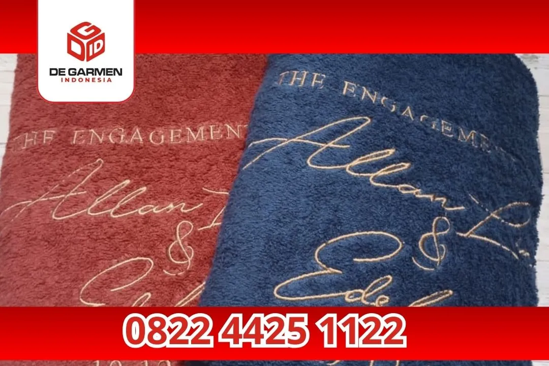Inspirasi Desain Bordir Handuk di Degarmen Indonesia