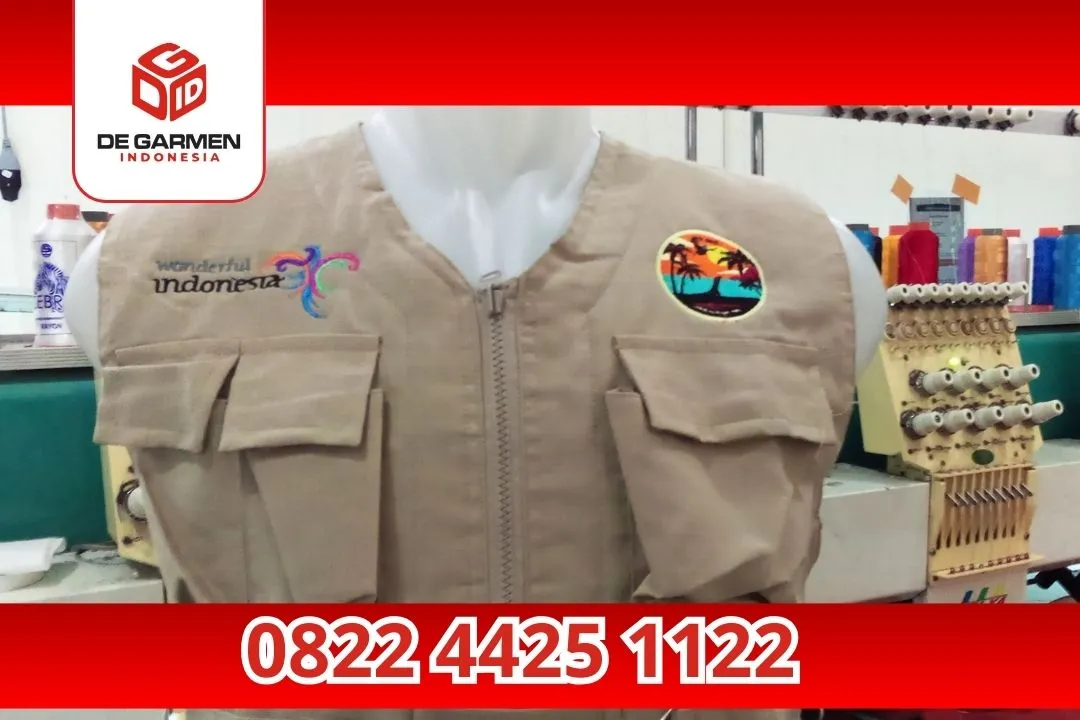 Berapa Lama Waktu Bordir Rompi di Degarmen Indonesia?