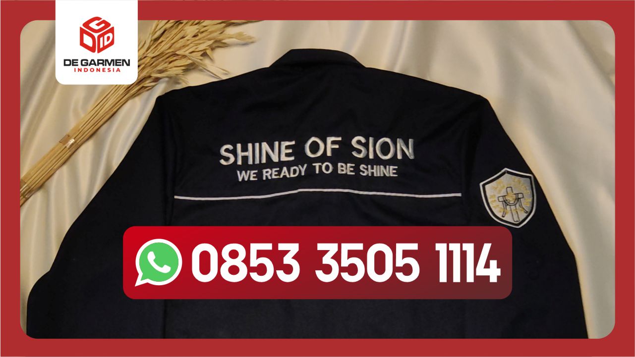kemeja bordir satuan