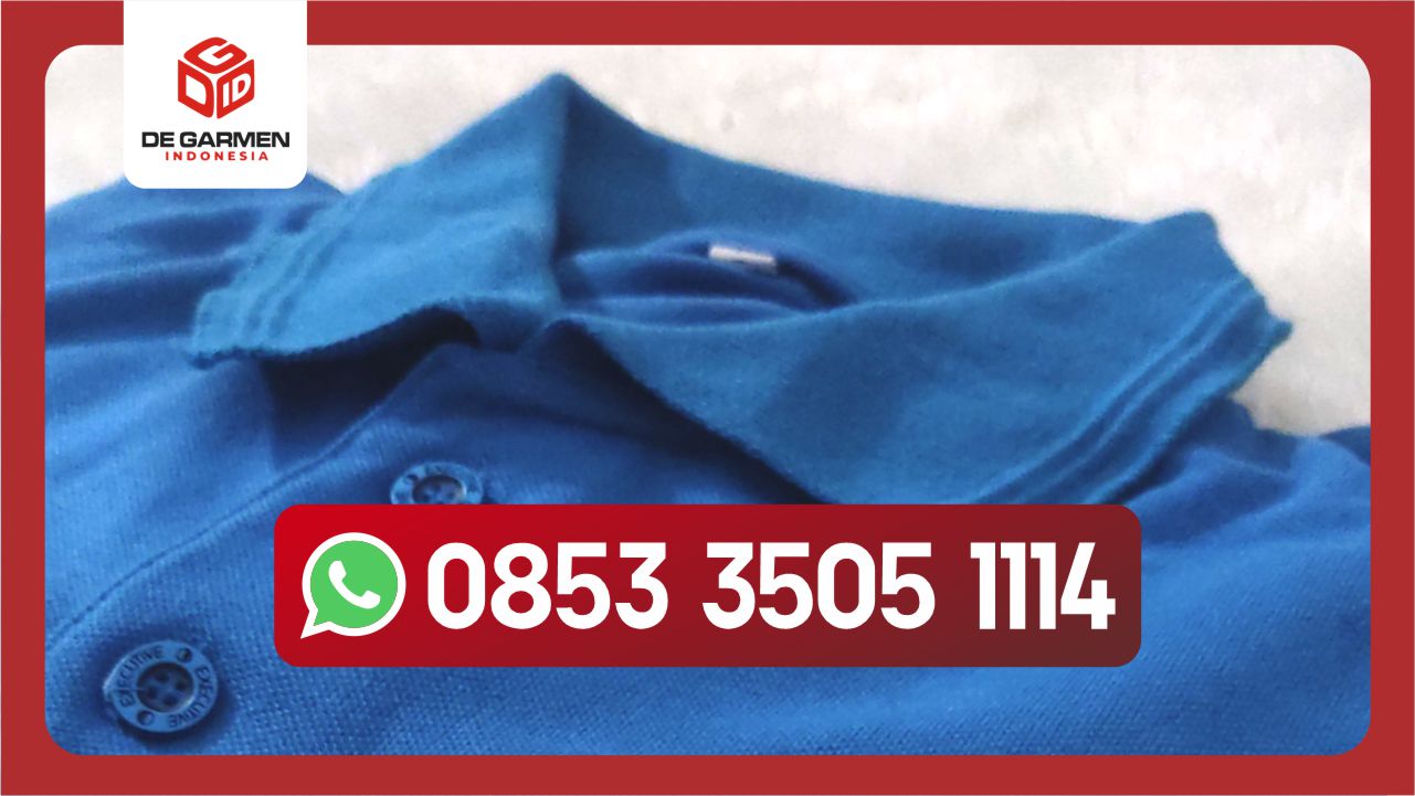 proses pembuatan jasa bordir kaos polo