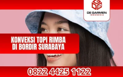 0822.4425.1122 Konveksi Topi Rimba di Degarmen Indonesia