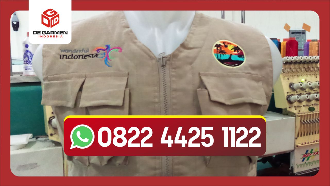 konveksi rompi seragam premium