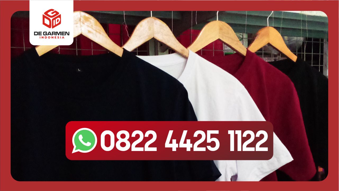 pusat konveksi kaos polos