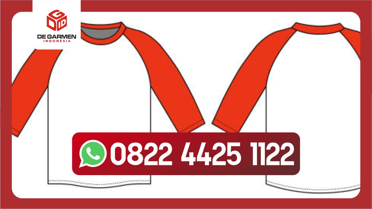 konveksi kaos raglan murah