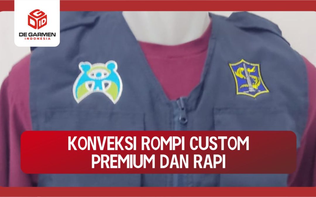 konveksi rompi custom