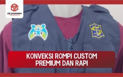 0822.4425.1122 Konveksi Rompi Custom Murah di Surabaya