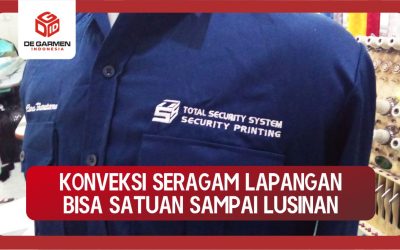 0822.4425.1122 Pusatnya Konveksi Baju Lapangan Murah Terbaik