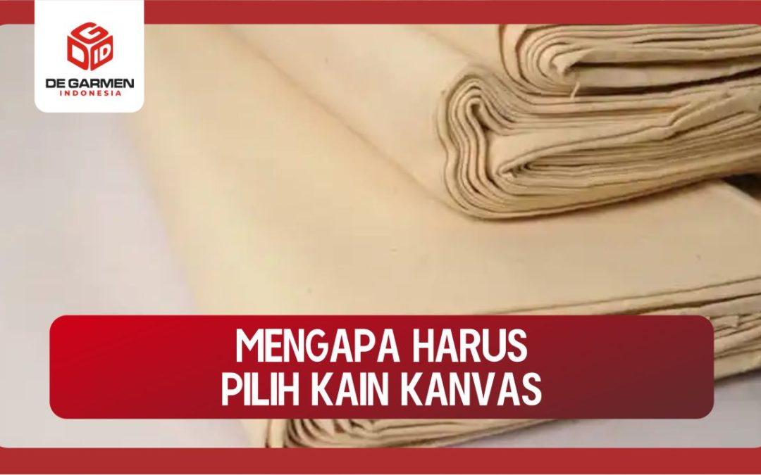 mengenal bahan kain kanvas