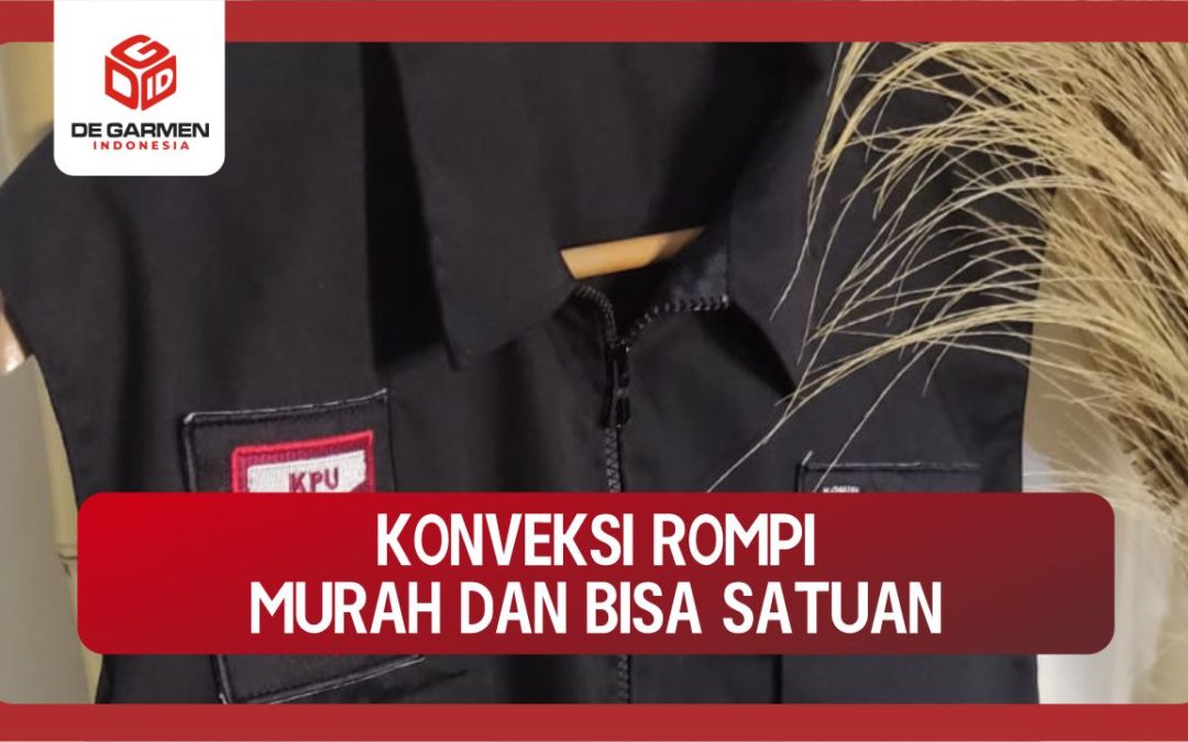 konveksi rompi murah