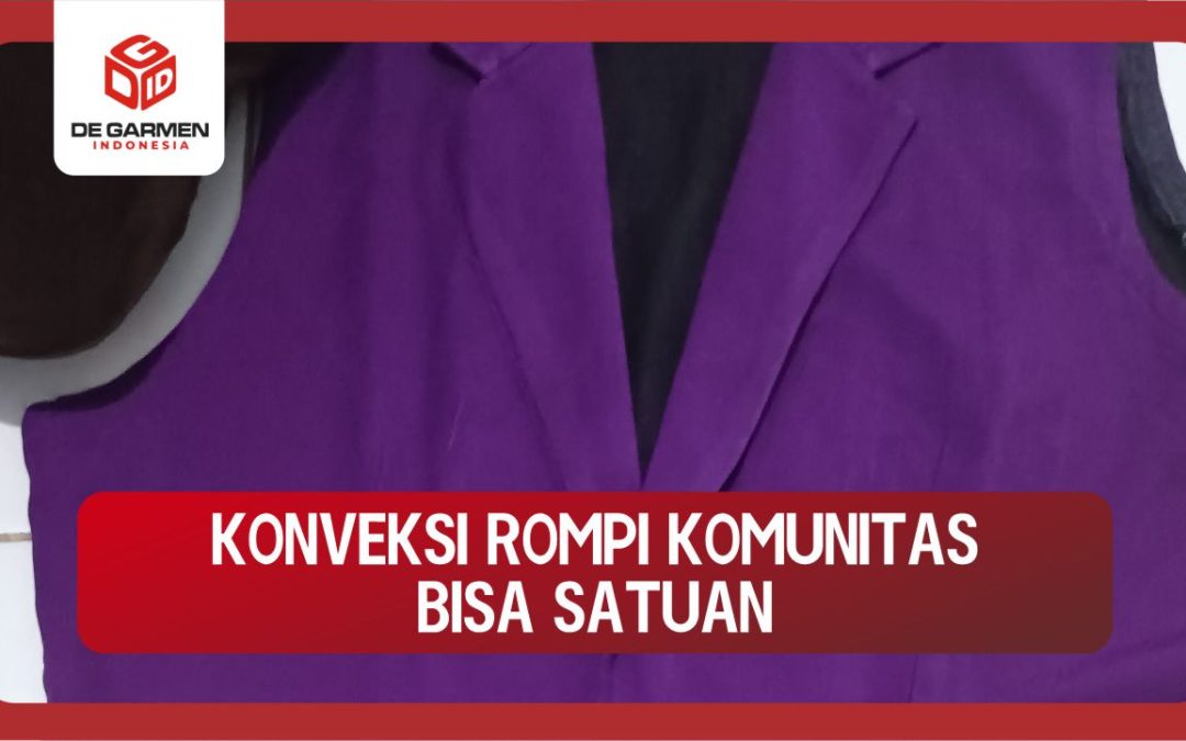 konveksi rompi komunitas