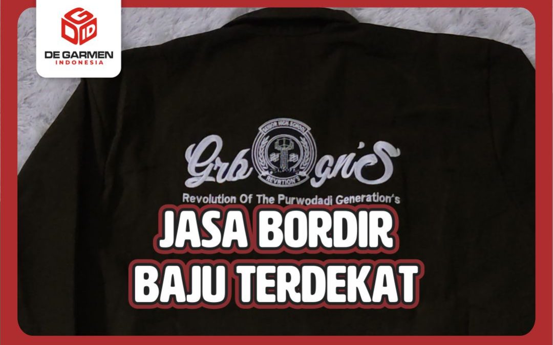 jasa bordir baju terdekat