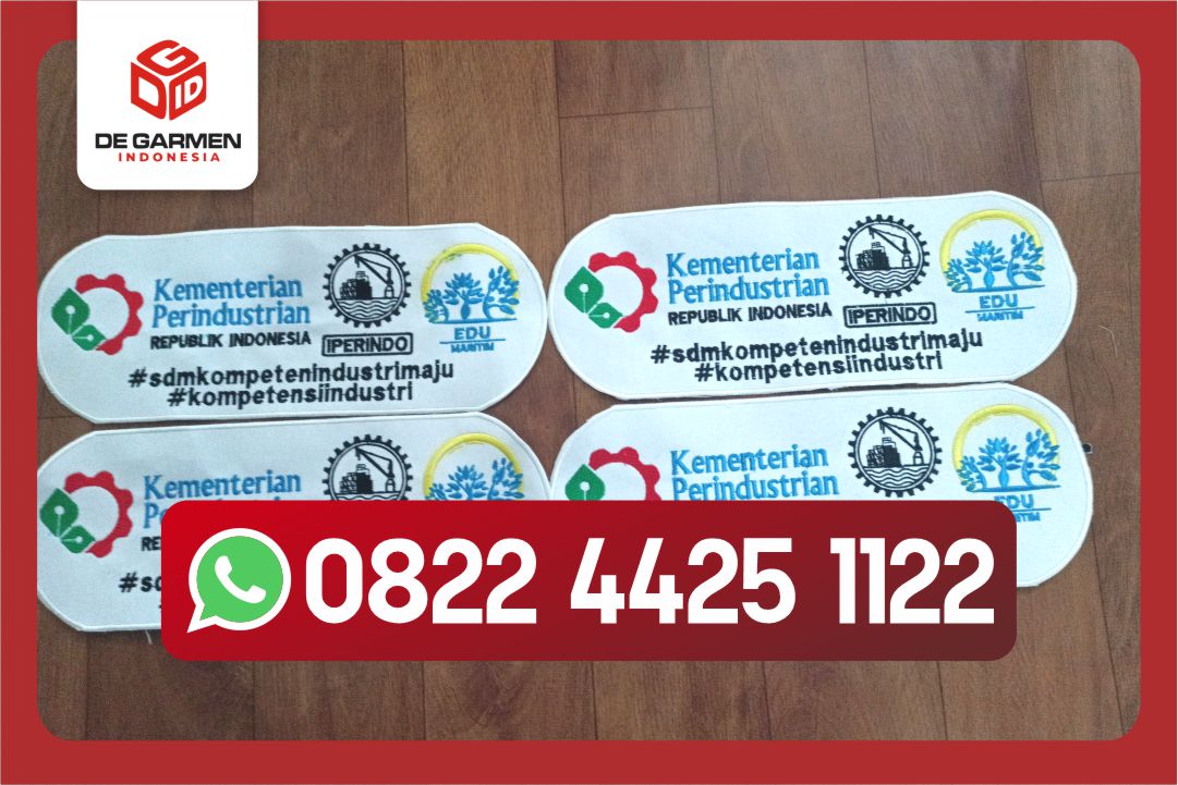 jasa bordir logo murah