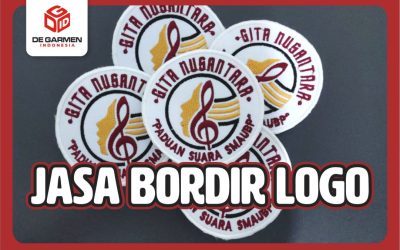 0822.4425.1122 Jasa Bordir Logo Murah Terpercaya Bisa Satuan