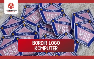 0822.4425.1122 Bordir Logo Komputer Surabaya