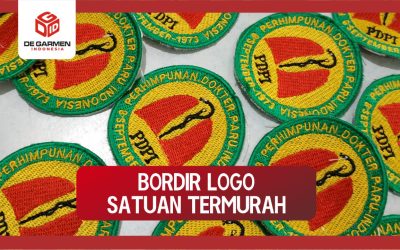 0822.4425.1122 Bordir Logo Satuan Murah