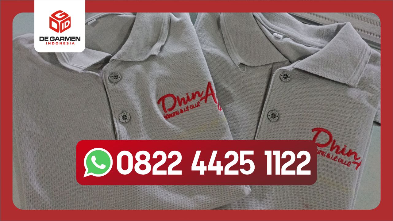 jasa bordir kaos polo terdekat di Surabaya