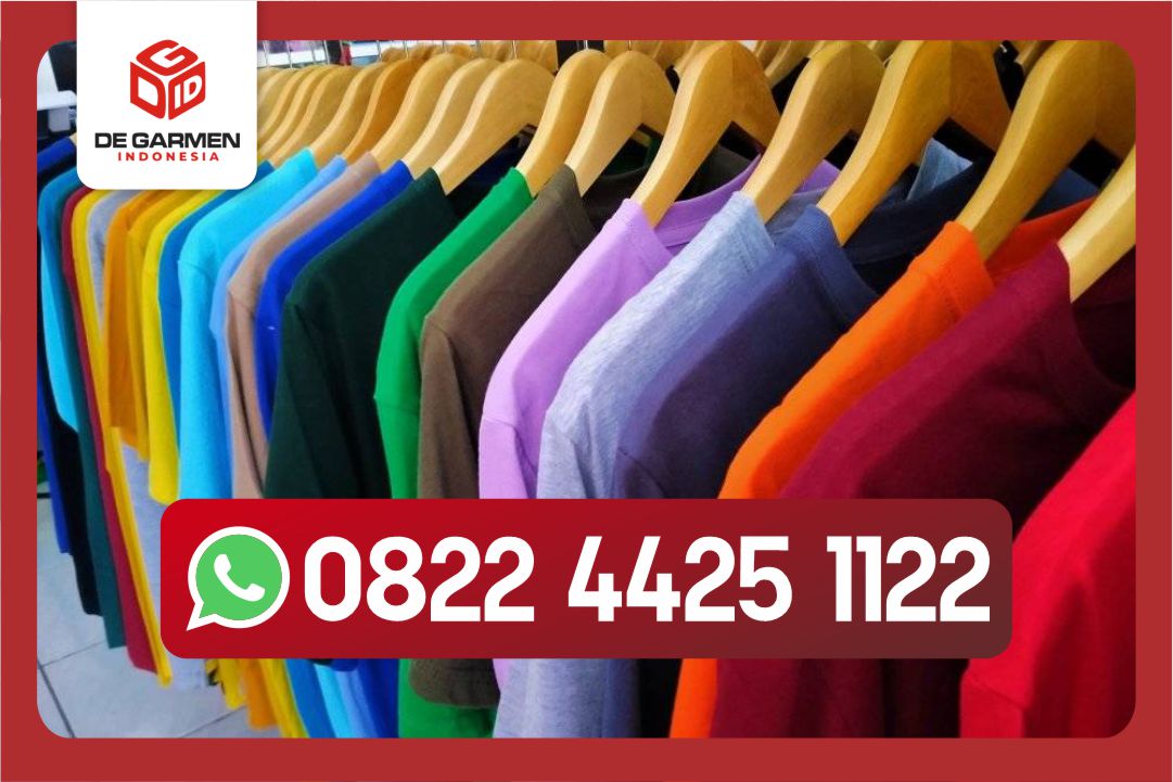 pusat konveksi kaos polos murah