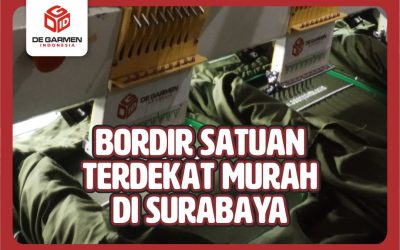 0822.4425.1122 Bordir Satuan Terdekat Murah di Surabaya