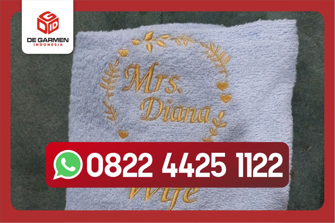 bordir handuk hampers