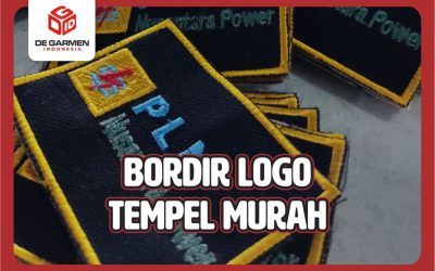 0822.4425.1122 Bordir Logo Tempel Murah di Surabaya