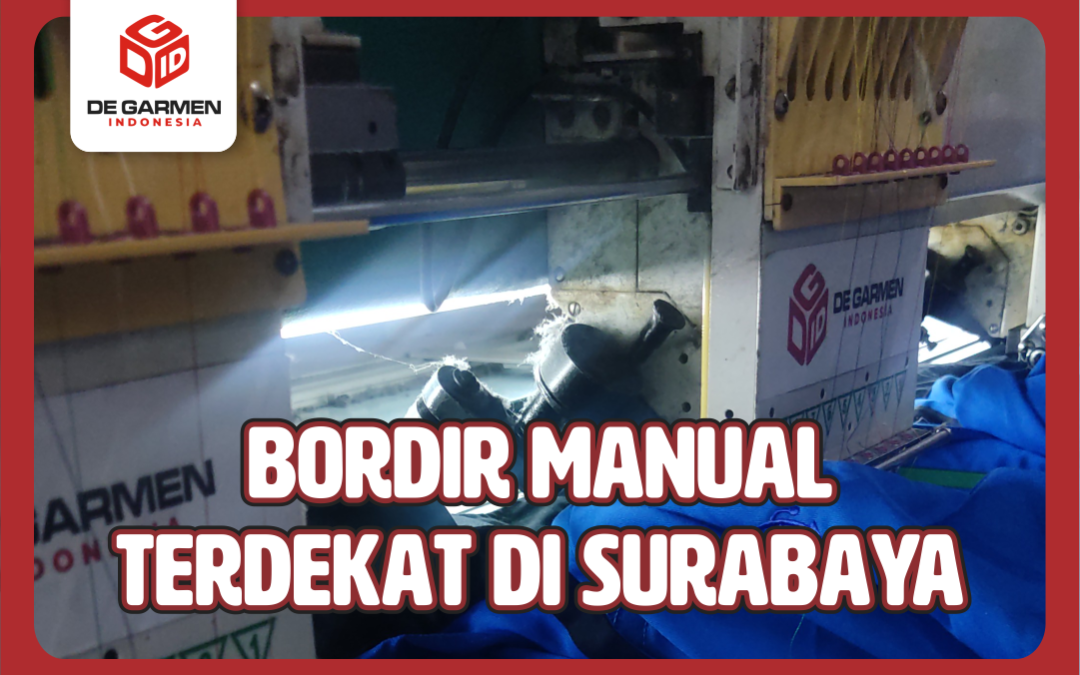 bordir manual terdekat di Surabaya