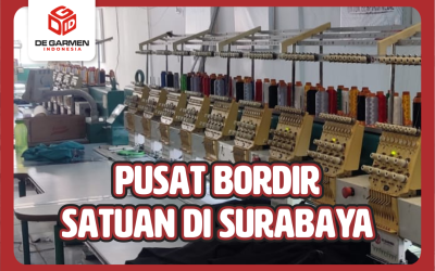 0822.4425.1122 Pusat Bordir Satuan Surabaya