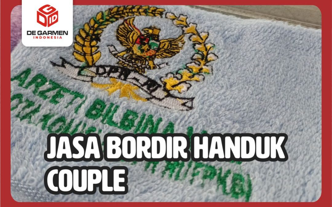handuk bordir couple