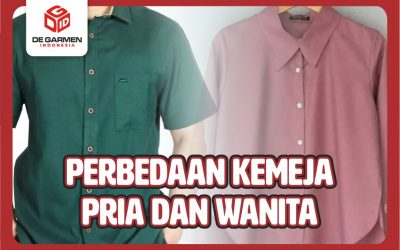 Perbedaan Kemeja Pria dan Wanita: Detail yang Mungkin Kamu Lewatkan!