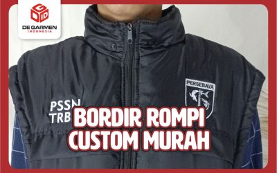 0822.4425.1122 Rompi Bordir Custom Murah Terbaik