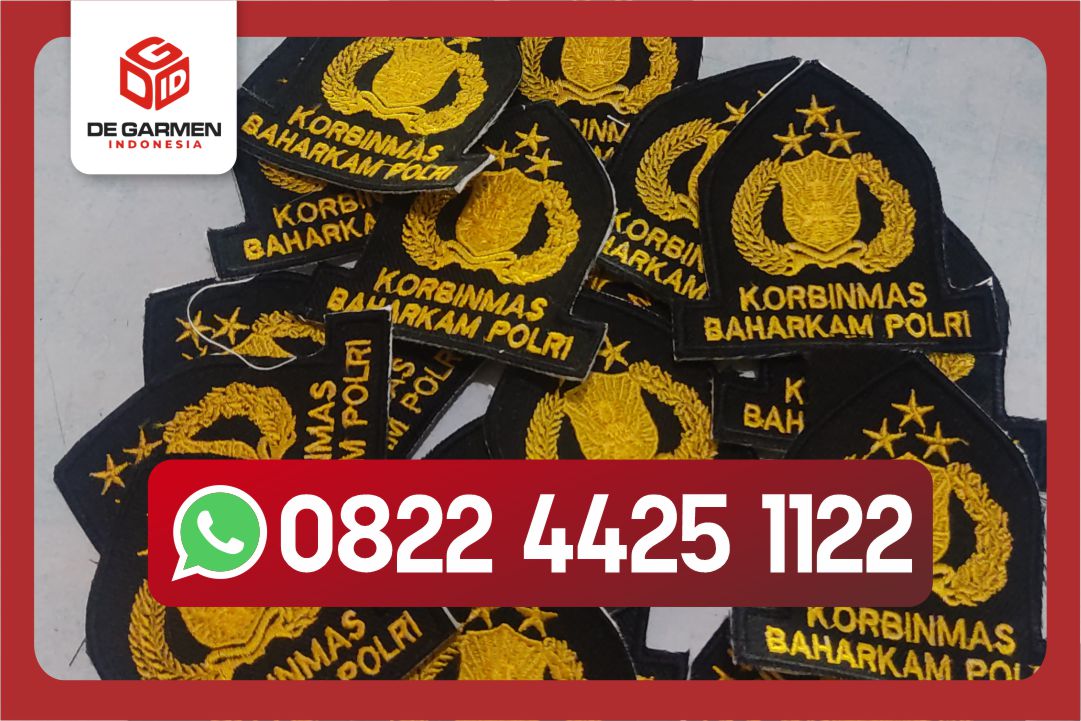 jasa bordir logo murah
