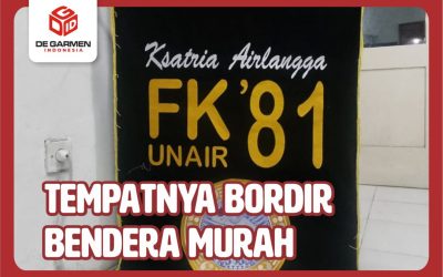 Tempat Bordir Bendera Terdekat di Surabaya