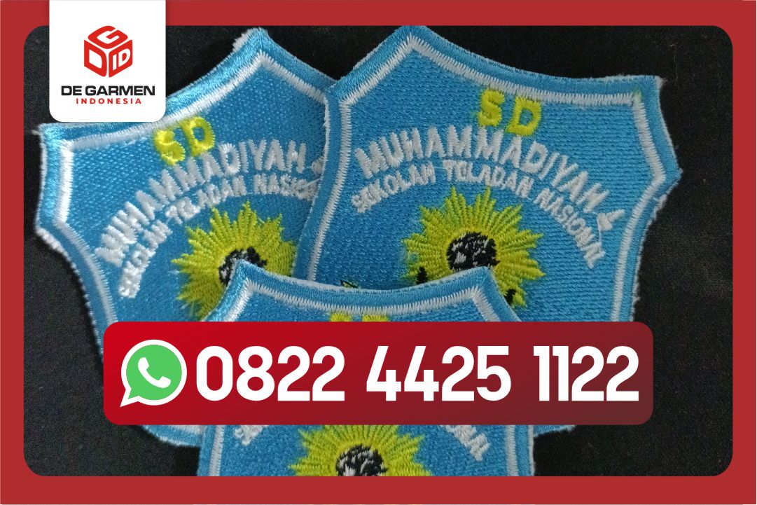 jasa bordir logo murah