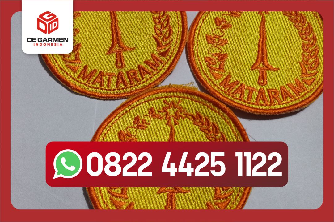 bordir logo baju termurah