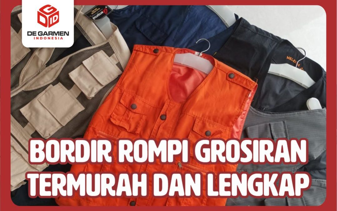 bordir rompi grosir